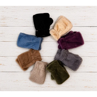 Faux Fur Fingerless Glove