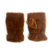 Faux Fur Fingerless Glove