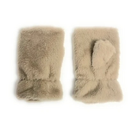 Faux Fur Fingerless Glove