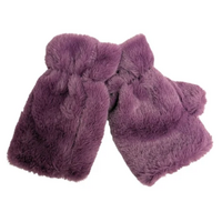 Faux Fur Fingerless Glove