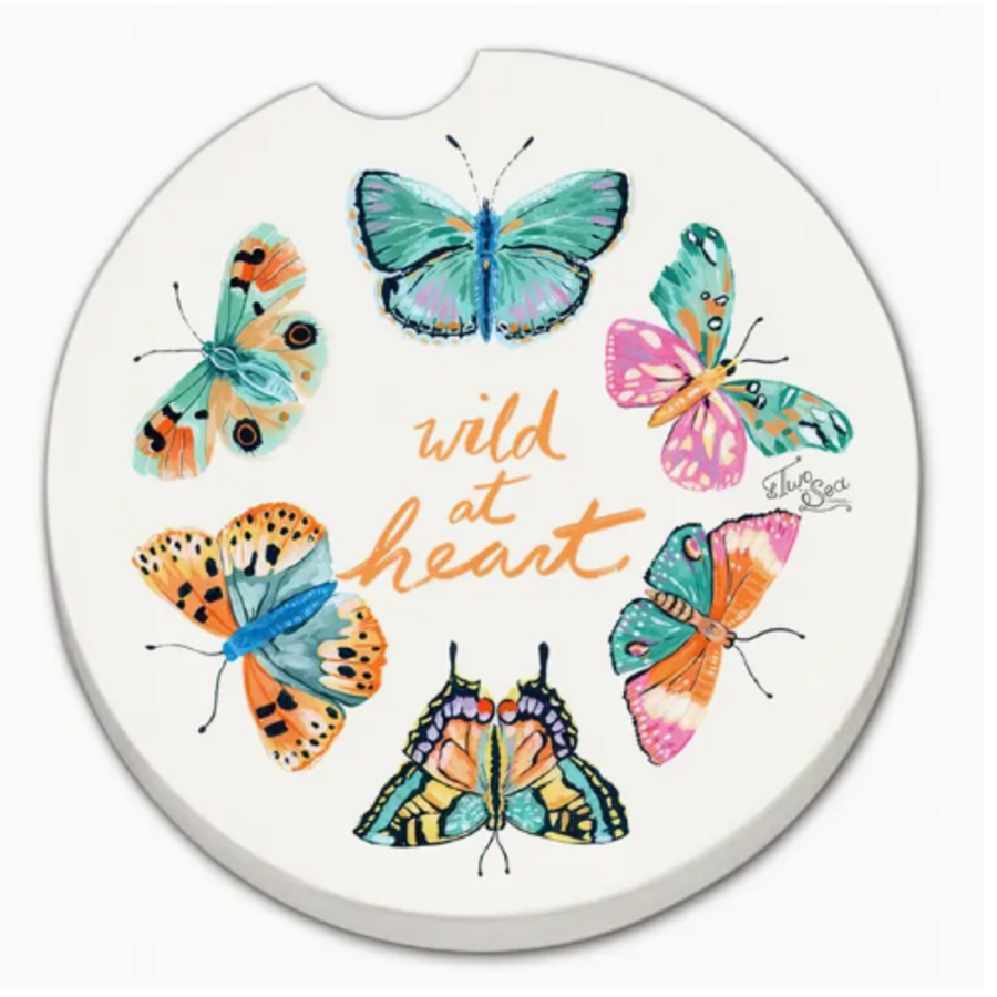 Wild At Heart Car Coaster