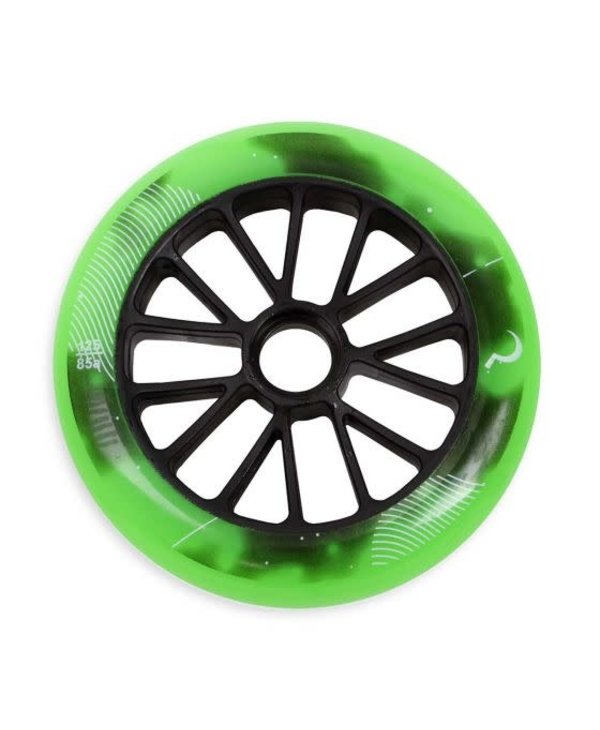 GC 125mm Wheel UR in White/Green/Black/Red