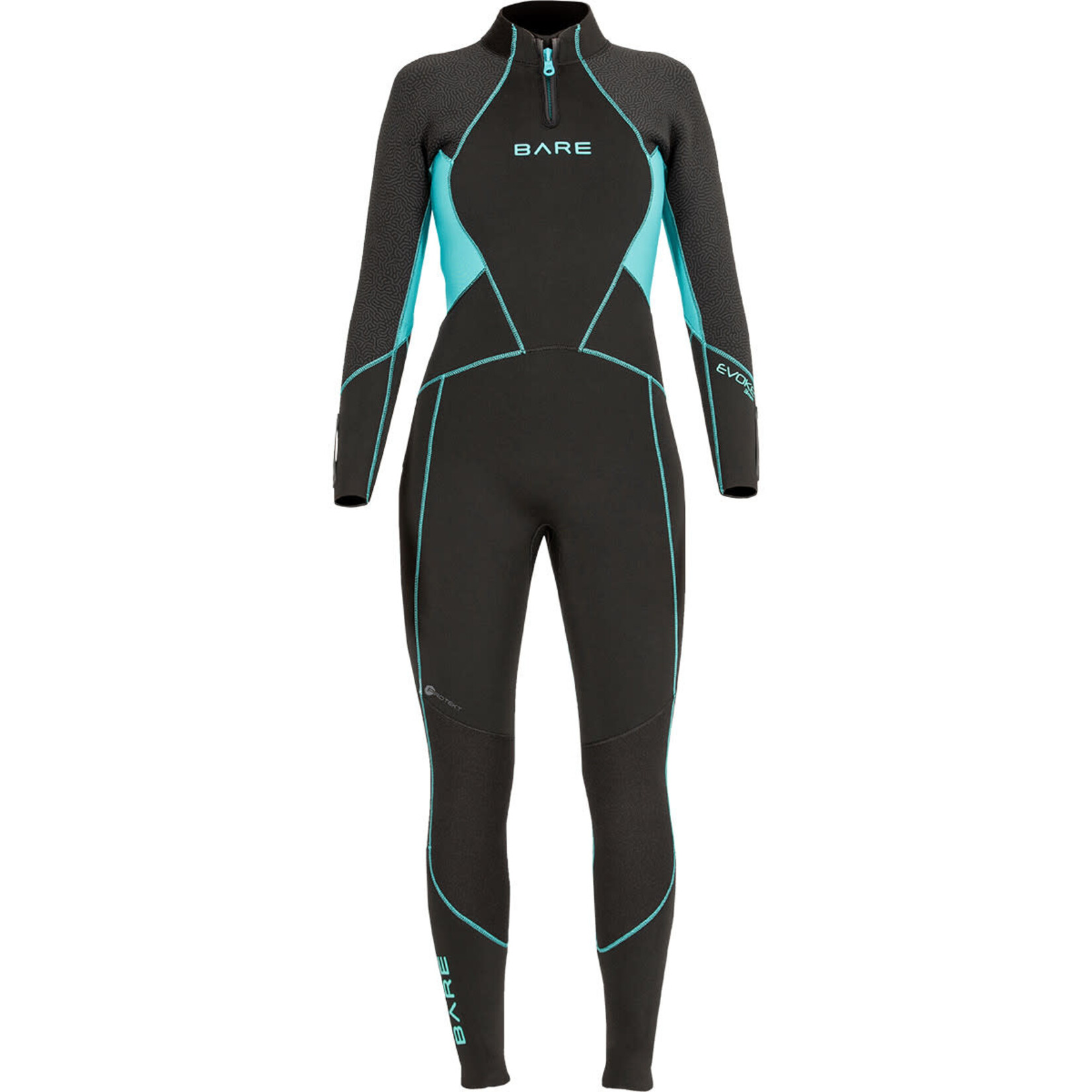 Bare Bare Evoke 7mm Wetsuit Womens Aqua 8T