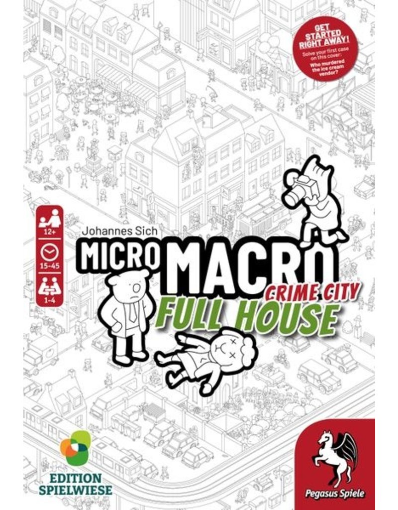 Pegasus Spiele MicroMacro: Crime City: Full House