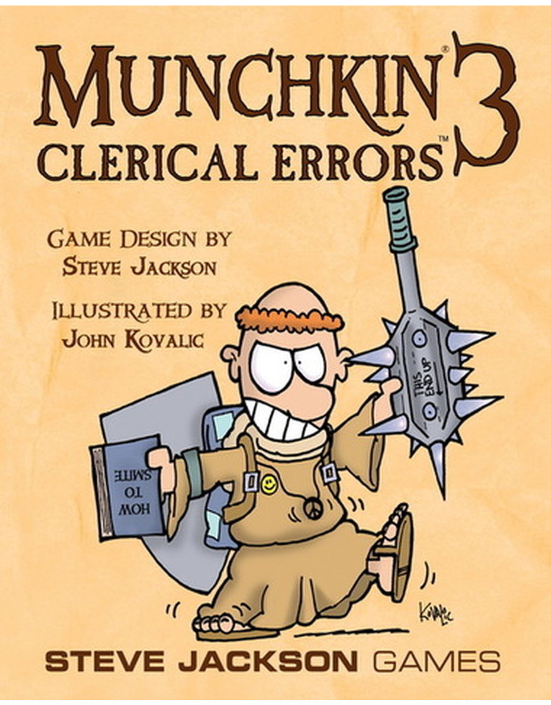 Steve Jackson Games Munchkin 3: Clerical Errors Expansion