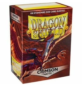 Arcane Tinmen Dragon Shield: Matte Crimson Card Sleeves (100)