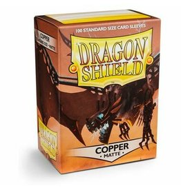 Arcane Tinmen Dragon Shield: Matte Copper Card Sleeves (100)