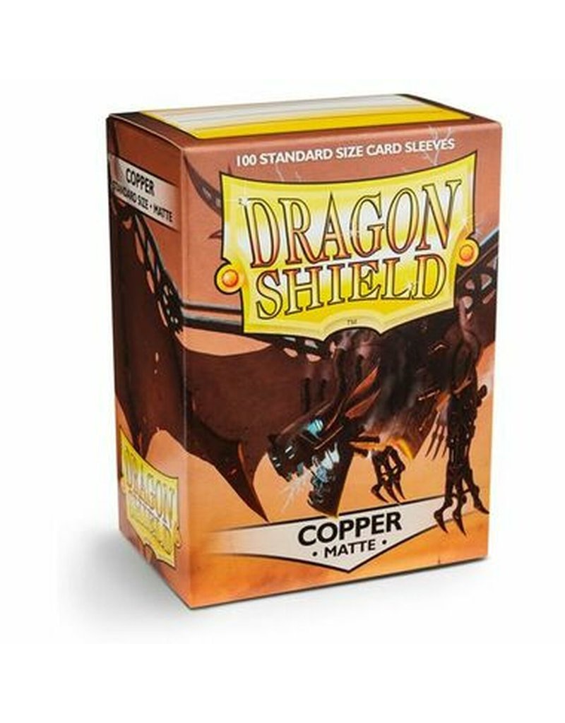 Arcane Tinmen Dragon Shield: Matte Copper Card Sleeves (100)