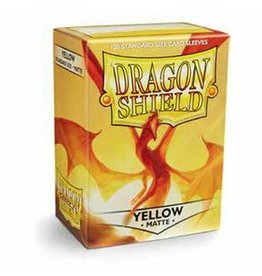 Arcane Tinmen Dragon Shield: Matte Yellow Card Sleeves (100)