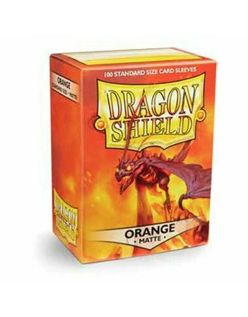Arcane Tinmen Dragon Shield: Matte Orange Card Sleeves (100)