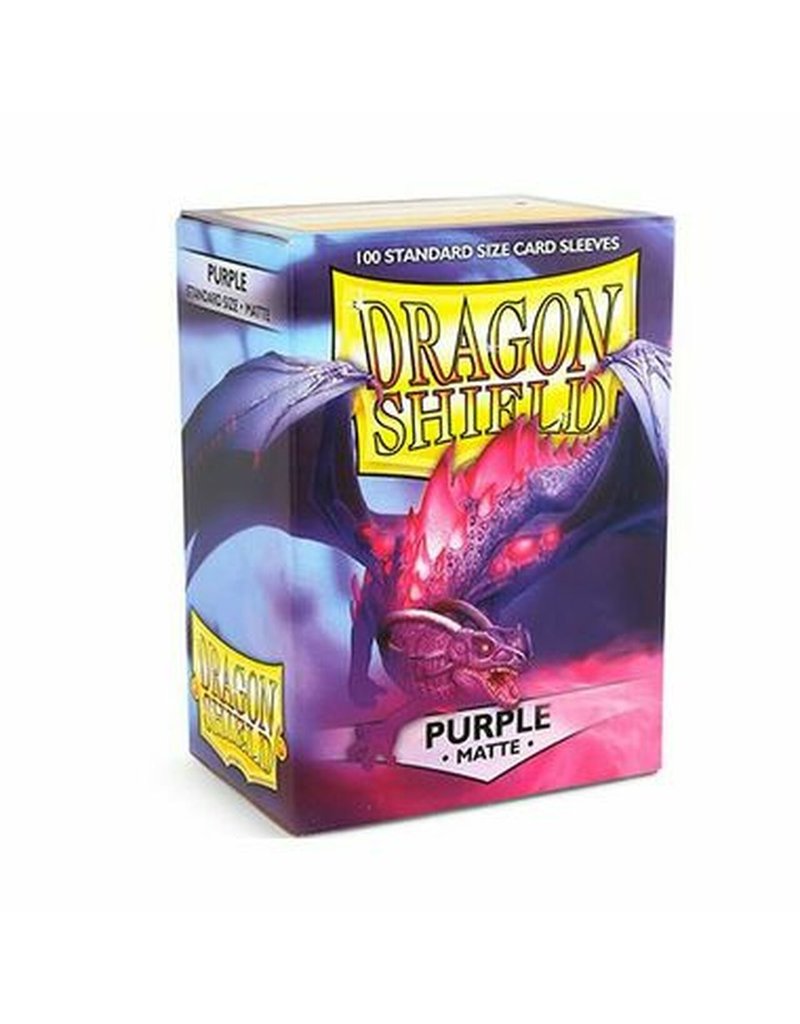 Arcane Tinmen Dragon Shield: Matte Purple Card Sleeves (100)