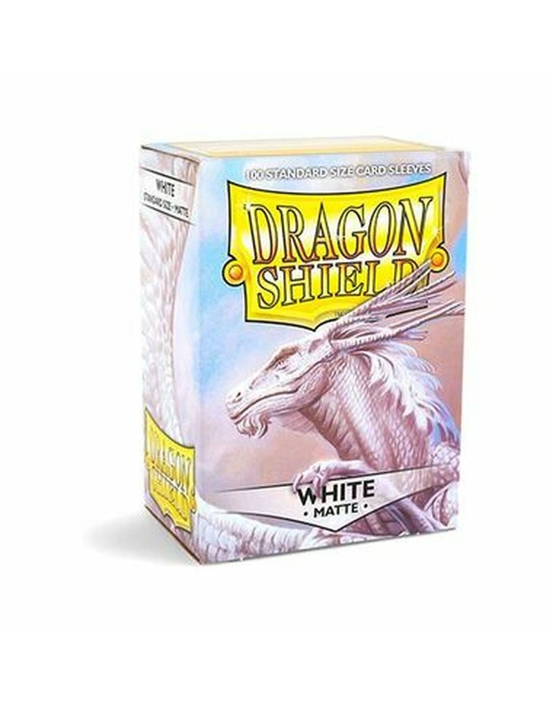 Arcane Tinmen Dragon Shield: Matte White Card Sleeves (100)