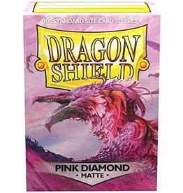 Arcane Tinmen Dragon Shield: Matte Pink Diamond Card Sleeves (100)