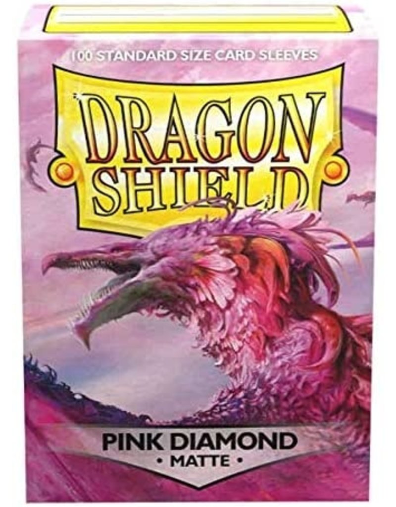 Arcane Tinmen Dragon Shield: Matte Pink Diamond Card Sleeves (100)
