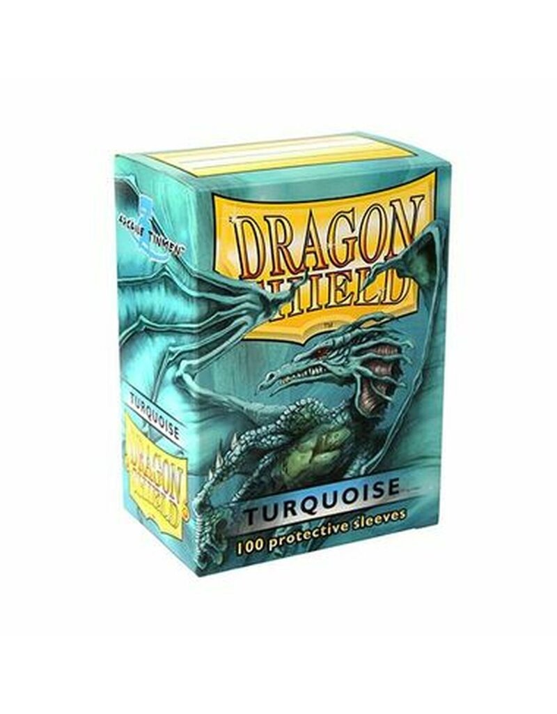 Arcane Tinmen Dragon Shield: Turquoise Card Sleeves (100)