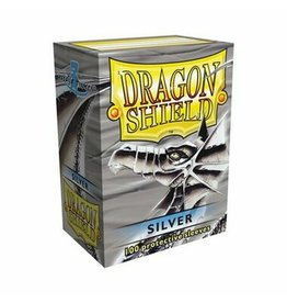 Arcane Tinmen Dragon Shield: Silver Card Sleeves (100)