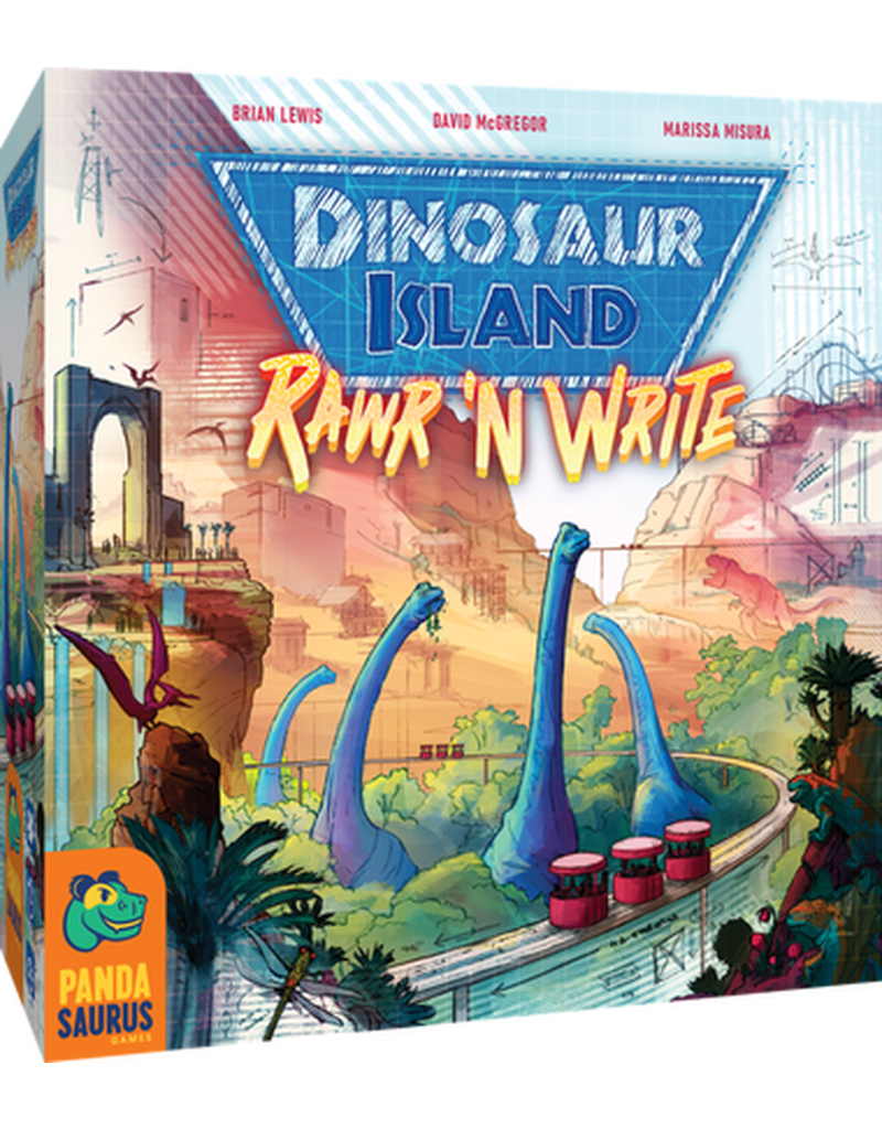 Pandasaurus Games Dinosaur Island - Rawr 'N Write