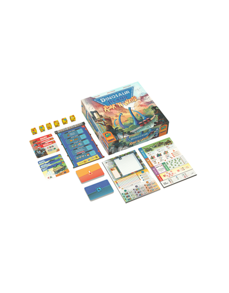 Pandasaurus Games Dinosaur Island - Rawr 'N Write