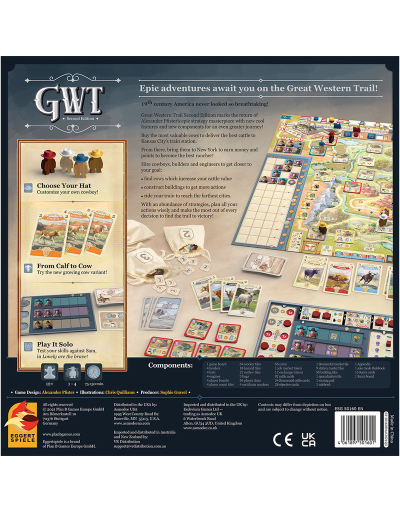 Eggertspiele Great Western Trail