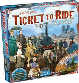 Days of Wonder Ticket to Ride - France & Old West - Map Collection Volume 6