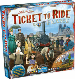 Days of Wonder Ticket to Ride - France & Old West - Map Collection Volume 6