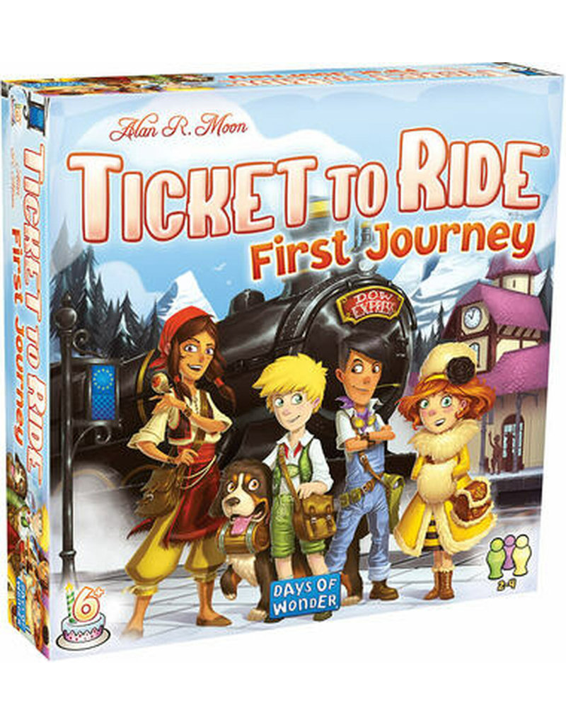 Days of Wonder Ticket to Ride - First Journey (Europe)