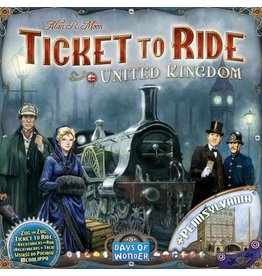 Days of Wonder Ticket to Ride - United Kingdom & Pennsylvania - Map Collection Volume 5