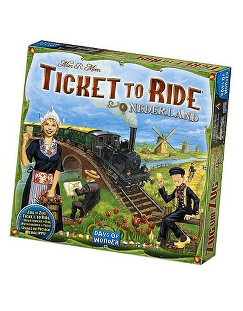 Days of Wonder Ticket to Ride - Nederland - Map Collection Volume 4