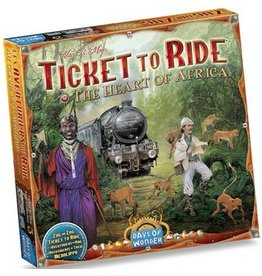 Days of Wonder Ticket to Ride - The Heart of Africa - Map Collection Volume 3