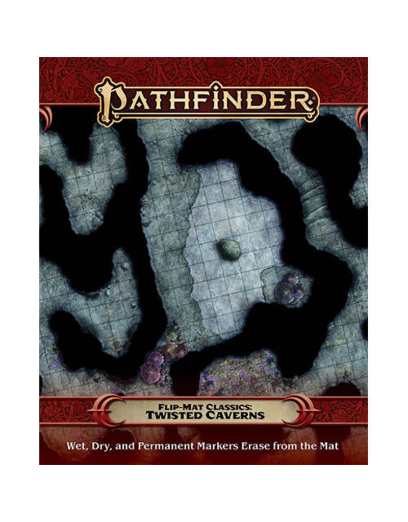 Paizo Pathfinder 2E: Flip-Mat: Classics: Twisted Caverns