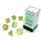 Chessex Chessex 7-Set Dice Cube Luminary Nebula Spring with White