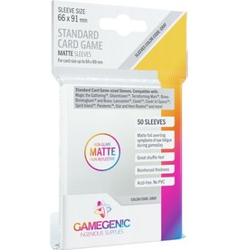 Gamegenic MATTE Card Sleeves - Standard Card Game 66 x 91 mm
