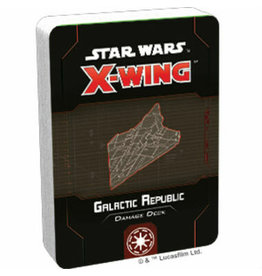 Atomic Mass Games Star Wars X-Wing 2nd Edition - Galactic Republic Damage Deck