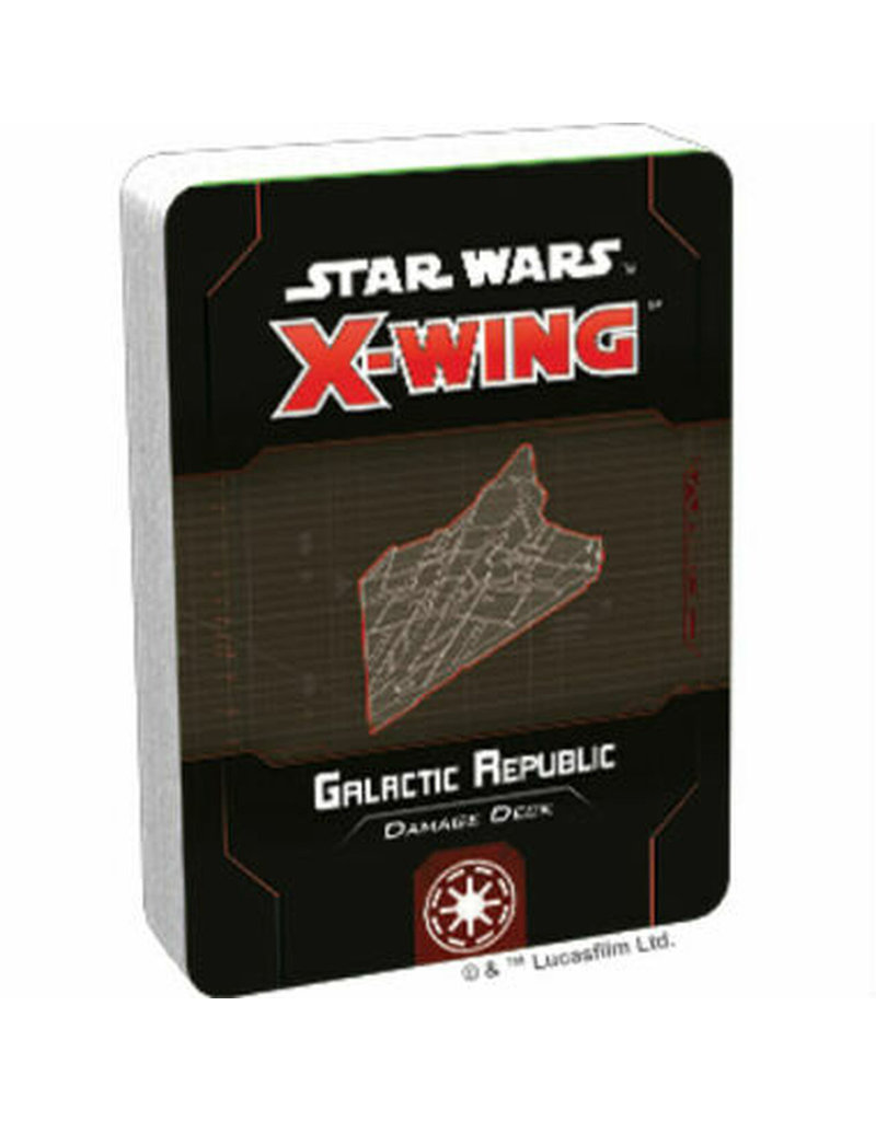 Atomic Mass Games Star Wars X-Wing 2nd Edition - Galactic Republic Damage Deck