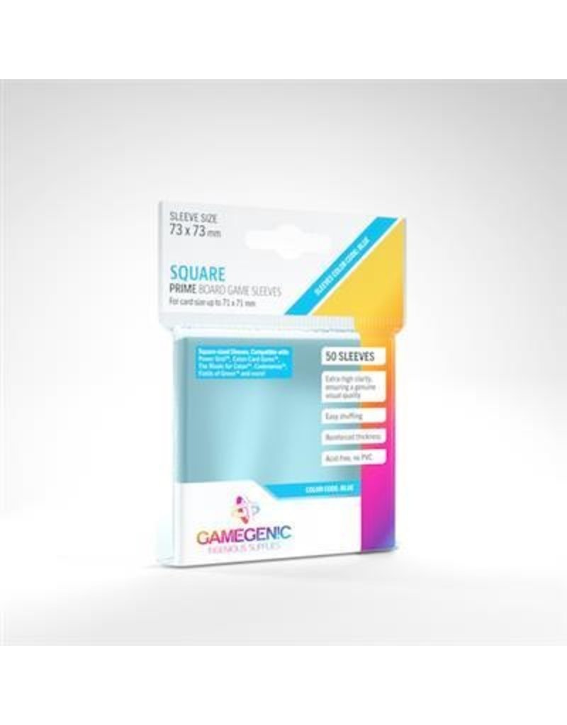 Gamegenic PRIME Board Game Card Sleeves - Square (73 x 73 mm)