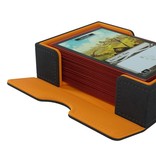 Gamegenic Cards' Lair Card Deck Holder 400+ Black / Orange