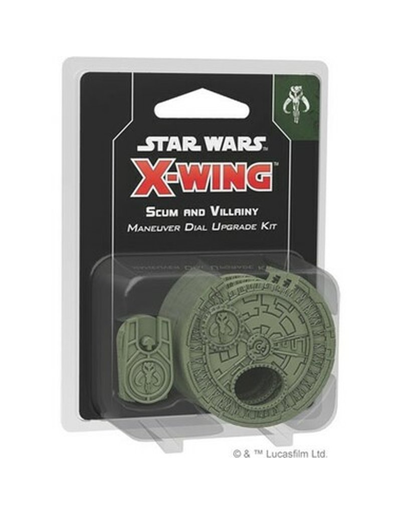 Atomic Mass Games X-Wing 2nd Ed: Scum and Villainy Maneuver Dial Upgrade Kit