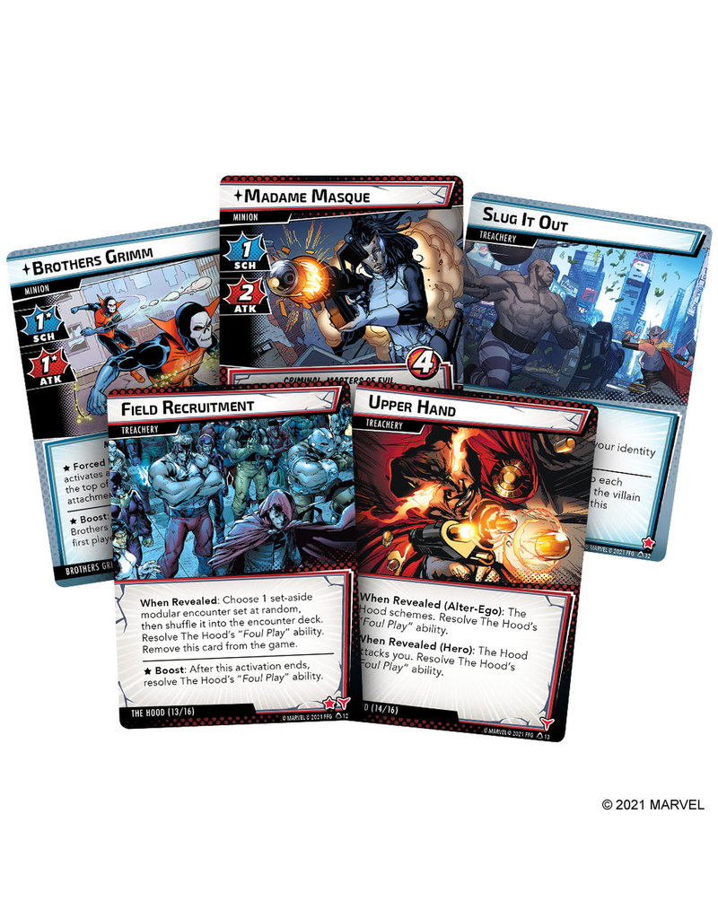 Fantasy Flight Games Marvel Champions LCG - The Hood Scenario Pack Expansion