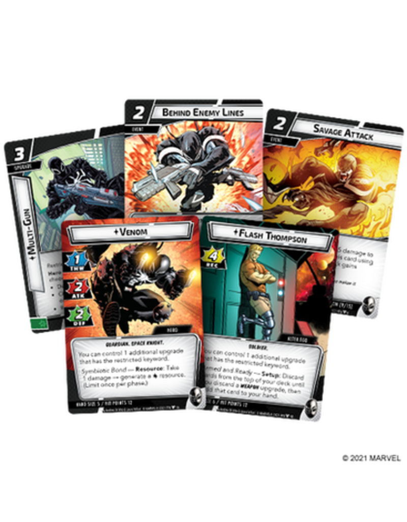 Fantasy Flight Games Marvel Champions LCG - Venom Hero Pack Expansion