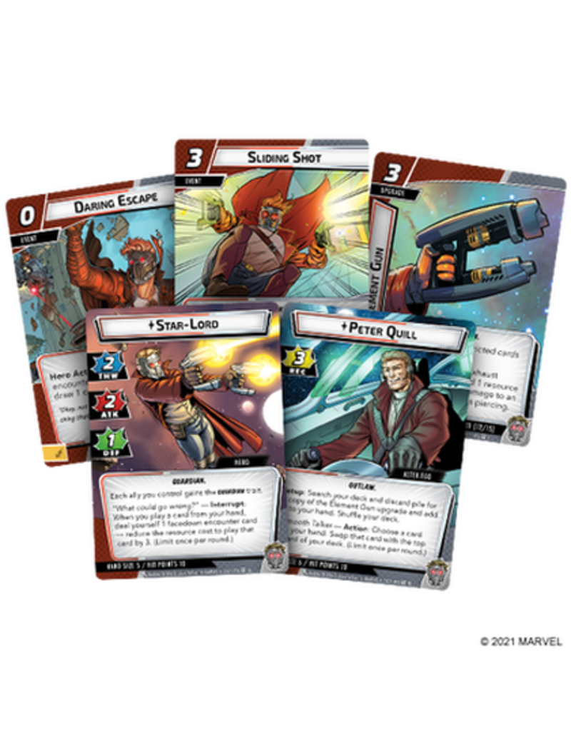 Fantasy Flight Games Marvel Champions LCG - Star-Lord Hero Pack Expansion