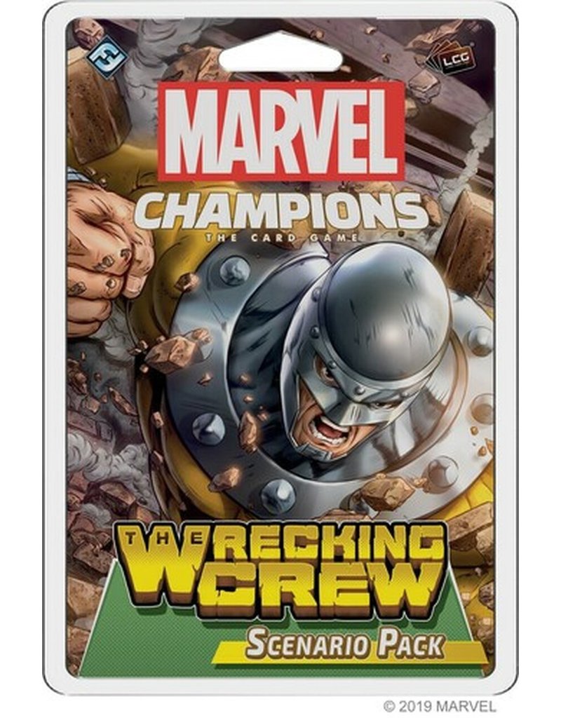 Fantasy Flight Games Marvel Champions LCG - The Wrecking Crew Scenario Pack