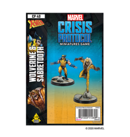 Atomic Mass Games Marvel Crisis Protocol - Wolverine & Sabertooth Character Pack