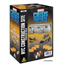 Atomic Mass Games Marvel Crisis Protocol - NYC Construction Site - Terrain Pack