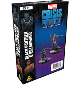 Atomic Mass Games Marvel Crisis Protocol - Black Panther & Killmonger Character Pack