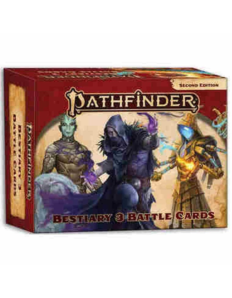 Paizo Pathfinder RPG 2nd Edition - Bestiary 3 Battle Cards
