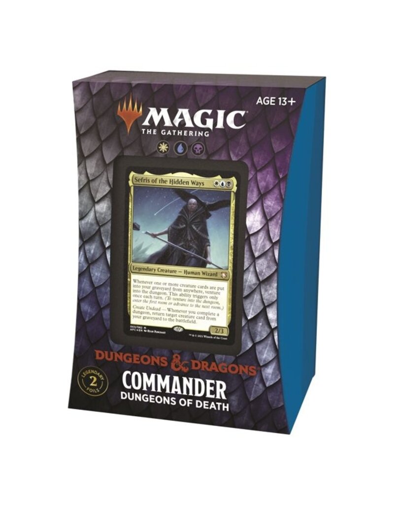 Wizards of the Coast MTG Adventures in the Forgotten Realms Commander Deck - Dungeons of Death