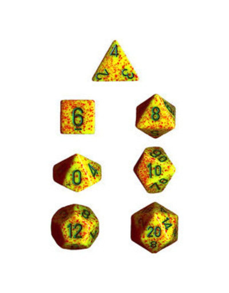 Chessex Chessex 7-Set Dice Cube Speckled Lotus