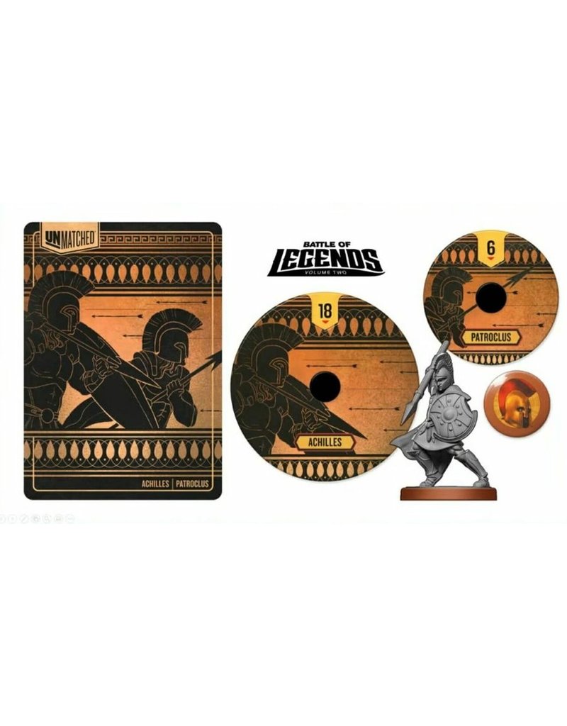 Restoration Games Unmatched - Battle of Legends Vol. 2 - Achilles, Yennenga, Sun Wukong, Bloody Mary