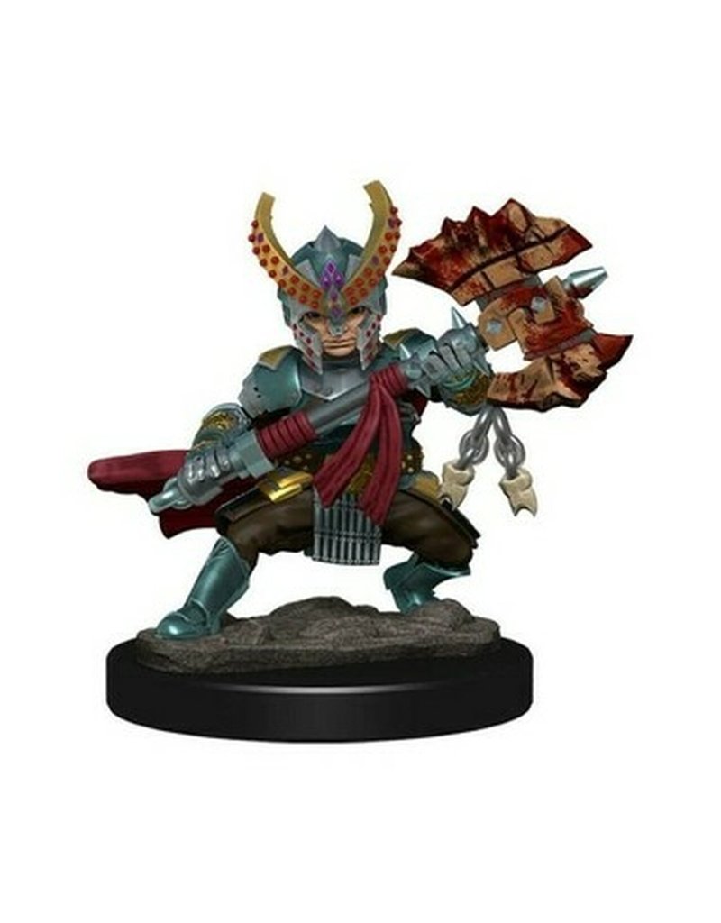 Wizkids D&D - Icons of the Realms - Premium Miniature - Halfling Fighter Female