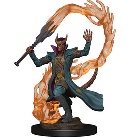 Wizkids D&D - Icons of the Realms - Premium Miniature - Tiefling Male Sorcerer